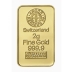 2 Gram Argor Heraeus Gold Bar